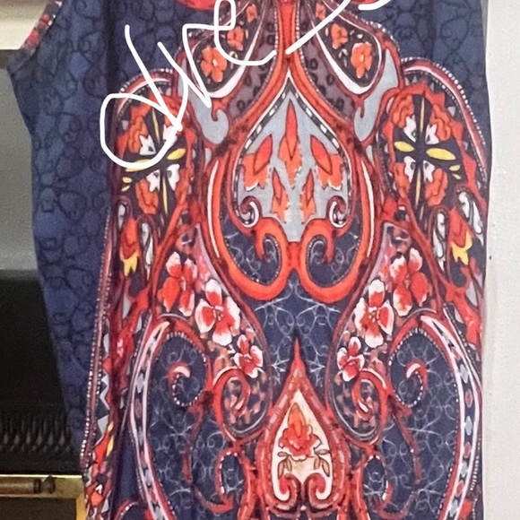 Chico's Vibrant Paisley Dress - Picture 1 of 1